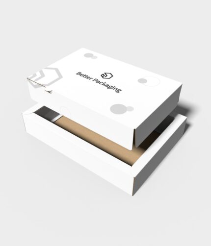 Tray boxes buffers inside the wall mockup 128013