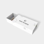Tray boxes double-layer envelopes cardboard drawer mockup 128032