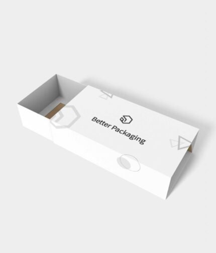 Tray boxes double-layer envelopes cardboard drawer mockup 128032