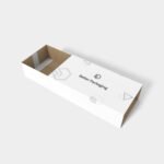 Tray boxes snap-on auto lock bottom mockup 128060