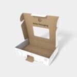 Window display boxes mailer lock-top mockup 150060