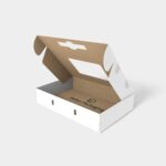 Mailer boxes window display carrying cases mockup 150070