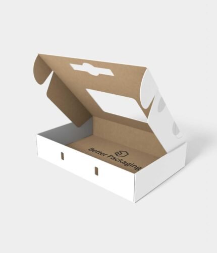 Mailer boxes window display carrying cases mockup 150070