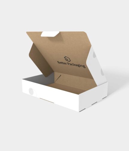 Flip top boxes angled mailer mockup 150110