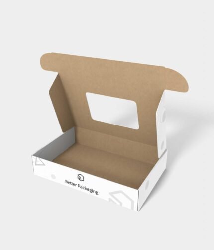 Mailer boxes hook flip top mockup 150161