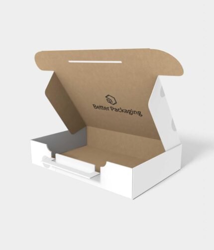 Flip top boxes bring your own handles mockup 150162