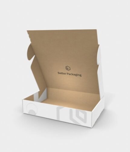 Flip top boxes zipper tongue inserts mockup 150231