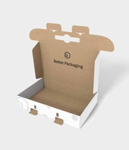 Flip top boxes handles double safety buckles mockup 150260