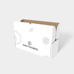 Flip top boxes double-tongue mailer mockup 150280