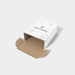 Flip top boxes lock inserts tuck front box mockup 151060
