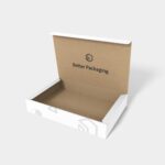 Flip top boxes flip covers single side mockup 151070