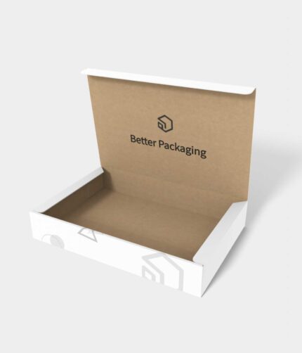 Flip top boxes flip covers single side mockup 151070