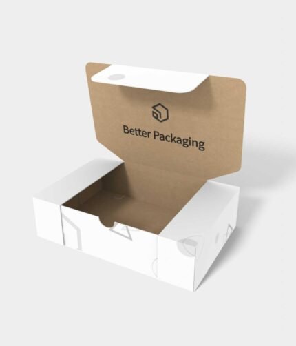 Flip top boxes semi-sealed lock inserts mockup 151090