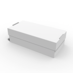 Shoe box with holes filp top boxes paper mockup 151150