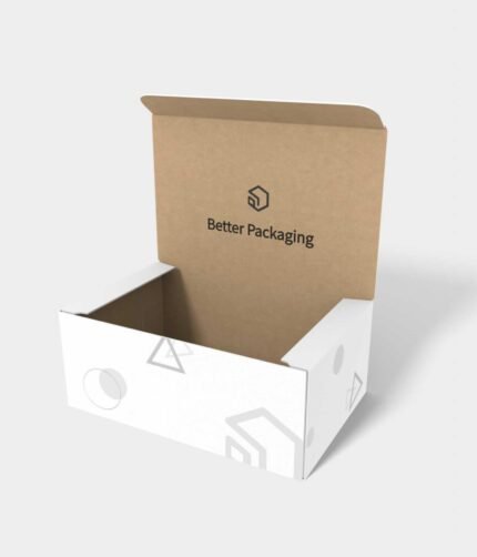 Flip top boxes lock flip top tuck front box mockup 152020