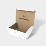 Flip top boxes diagonal lock box lock-top mockup 152031
