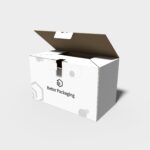 Flip top boxes pair-lock safety buckles mockup 152190