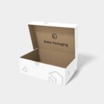 Folding adhesive flip top boxes mockup 153040