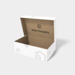 Folding adhesive flip top boxes mockup 153040