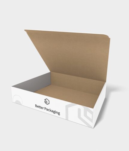 Flip top boxes ladder-type lock inserts mockup 153210