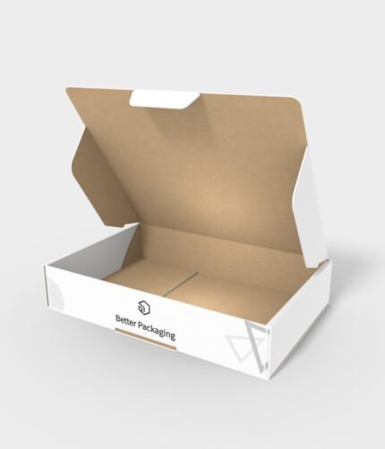 Flip top boxes polygonal mailer mockup 156030