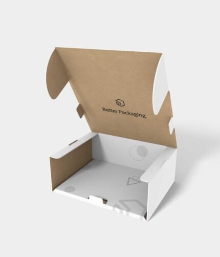 Flip top boxes polygonal mailer inserts mockup 156080