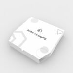 Flip top boxes polygonal tuck front box mockup 156240
