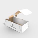 Flip top boxes tear lines folio mockup 156270