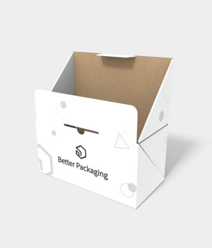 Flip top boxes dump auto lock bottom mockup 156330