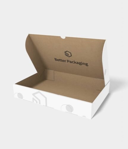 Flip top boxes easy single side flip top mockup 156380