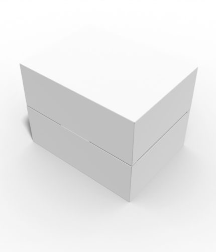 Flip top boxes twins lock inserts mockup 156430