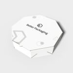 Flip top boxes octagon auto lock bottom mockup 158080