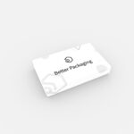 Packaging boxes with lid corrugated shoe mockup 160163