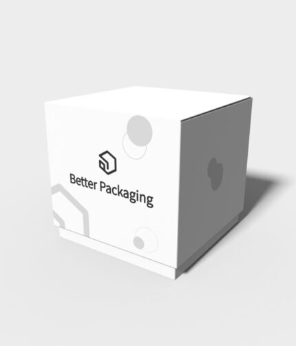 Boxes with lid flower types paper mockup 163010