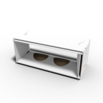 Display boxes/stands arc holes snap lock inserts mockup 170040