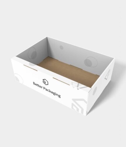 Display boxes/stands four folds single seal edge mockup 170080