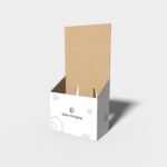 Display boxes/stands triangle stands mockup 170180