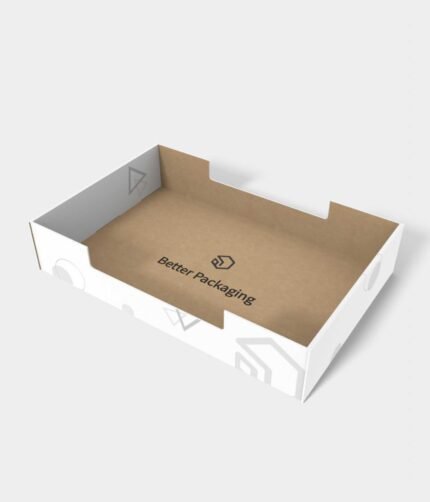 Auto lock boxes tray auto lock display mockup 171041