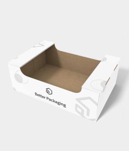 Display tray box mockup