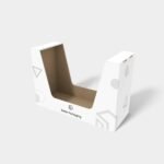 Display boxes/stands double edges positive three button bottom mockup 171052