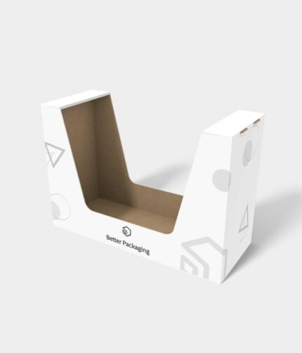 Display boxes/stands double edges positive three button bottom mockup 171052