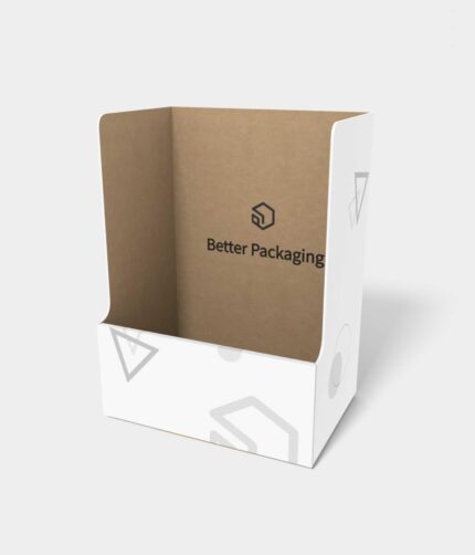 Snap lock bottom display boxes display /stands mockup 171091