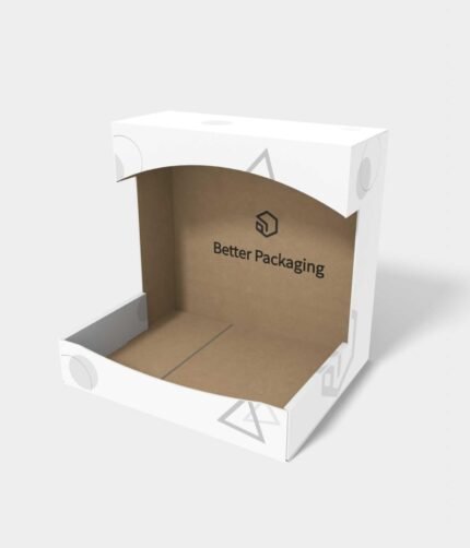 Display boxes single side tuck top auto lock bottom mockup 171140