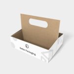 Shopping baskets with handles display boxes display /stands mockup 171240