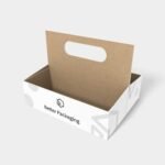 Shopping baskets with handles display boxes display /stands mockup 171240