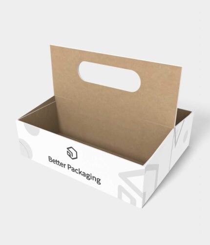 Shopping baskets with handles display boxes display /stands mockup 171240