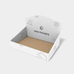 Display boxes/stands backplanes bevel mockup 171380