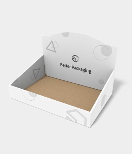 Display boxes/stands backplanes bevel mockup 171380