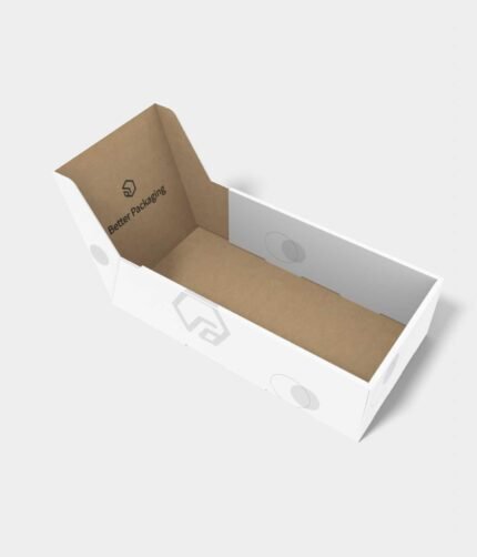 Display boxes three folds back tilted mockup 171460