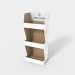 Three-tier display stands display boxes/stands mockup 175010